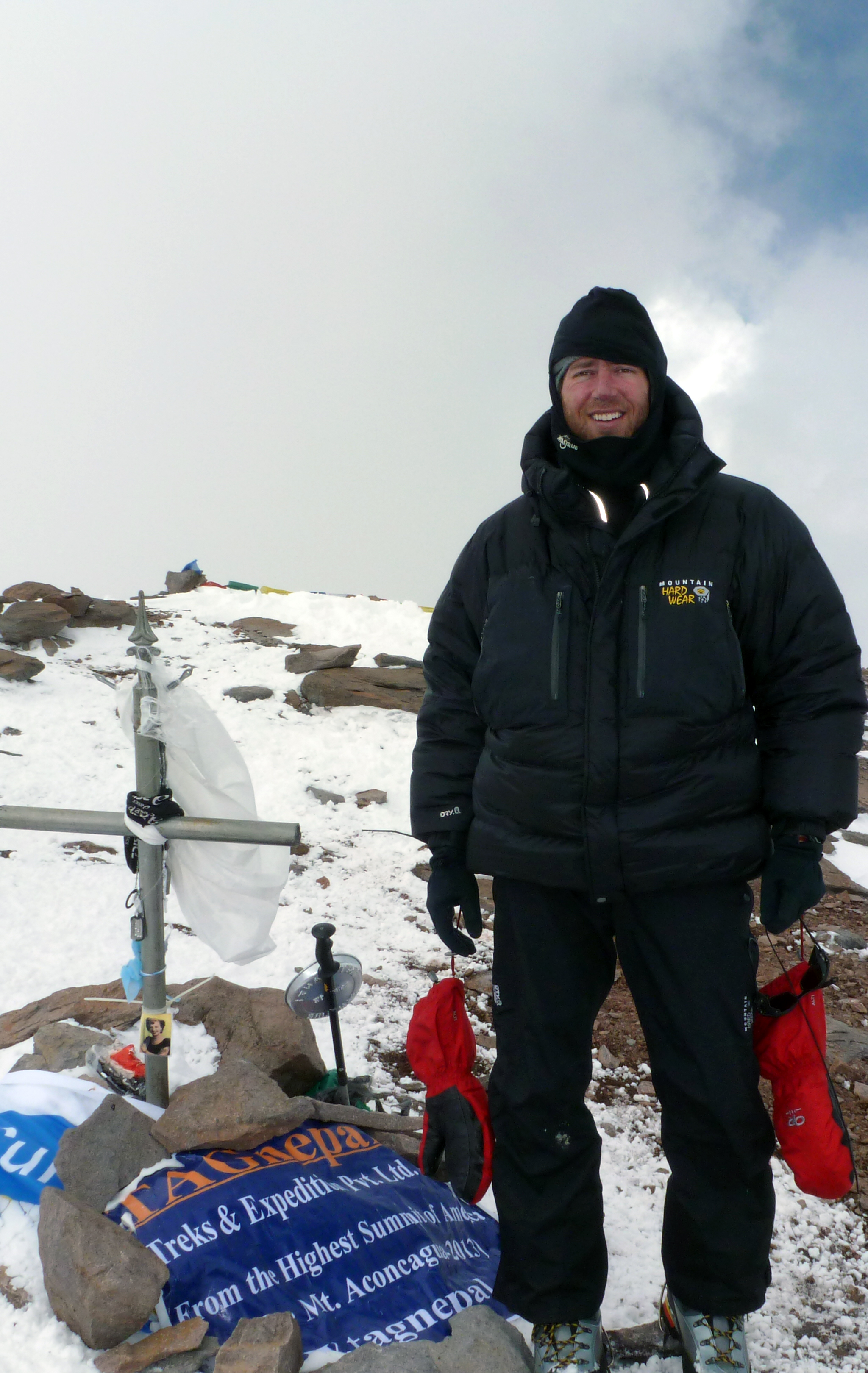 Dave Artusi - Summit of Aconcagua 2013